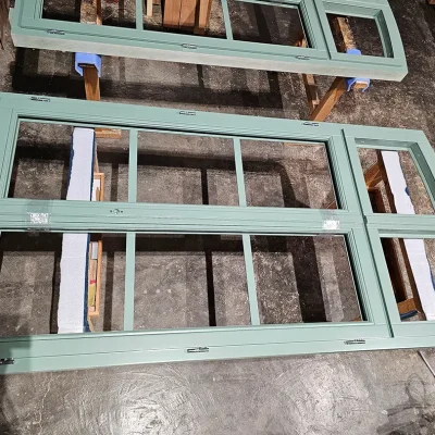realizzazione serramenti in legno con inglesine
