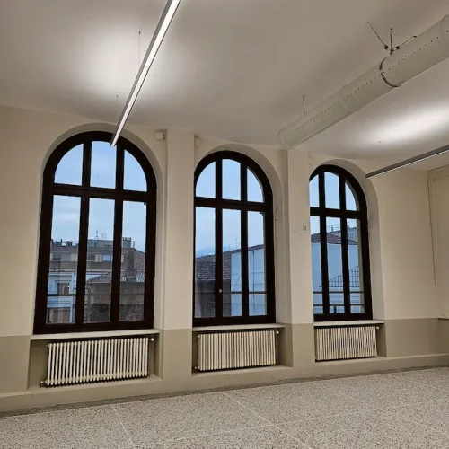 aula studio palazzo venturi, nuovi infissi