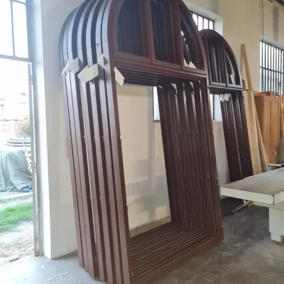 finitura nuove finestre in legno